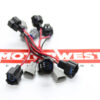 Denso Female to Toyota Male Fuel Injector Connector 6 Pack