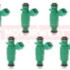 Set of 6 Reconditioned OEM 1999-2010 Kia/ Hyundai 2.5L 2.7L Fuel Injectors 35310-37150