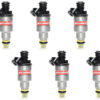 Set of 6 Reconditioned OEM 87-94 Volvo / Peugeot 2.8L 2.9L Fuel Injectors 0280150209