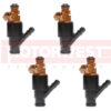 Set of 4 Reconditioned OEM 94-99 BMW 1.8L 1.9L Fuel Injectors 0280150501