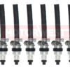 Set of 6 Reconditioned OEM 75-78 BMW 3.0L / 79-87 Jaguar 4.2L Fuel Injectors 0280150153