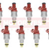 Set of 8 Reconditioned OEM 93-98 BMW 4.4L 3.0L Fuel Injectors 0280150778