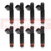 Set of 8 Reconditioned OEM 01-04 Jeep Dodge Ram 4.7L Fuel Injectors 53032145AA