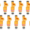 Set of 10 Reconditioned OEM 1999 Ford 6.8L V10 Fuel Injectors 0280155857