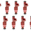 Set of 8 Reconditioned Fuel Injectors 0280156161 12-hole spray nozzle Upgrade