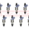 Set of 8 Reconditioned OEM 90-92 Lexus LS400 4.0L Fuel Injectors 23250-50010
