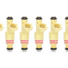 Set of 6 Reconditioned OEM 2000 2001 2002 Mercury Mazda 2.5L Fuel Injectors 0280155861