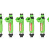 Set of 6 Reconditioned OEM Mitsubishi Fuel Injectors 195500-3170