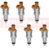Set of 6 Reconditioned OEM Chrysler / Dodge Fuel Injectors 4612402