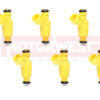 Set of 6 Reconditioned OEM 2003-2004 Chrysler / Dodge 2.7L Fuel Injectors 0280156133