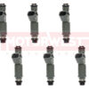 Set of 6 Reconditioned OEM 2000 Ford Taurus / Mercury Sable 3.0L Fuel Injectors 2F1E-A7A