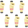 Set of 6 Reconditioned OEM 2006-2010 Kia / Hyundai 2.7L 3.3L Fuel Injectors 35310-23600