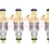 Set of 4 Reconditioned OEM 96-98 Hyundai Elantra Tiburon 1.8L Fuel Injectors 35310-23010