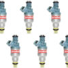 Set of 6 Reconditioned OEM 85-93 BMW 1.8L 2.5L Fuel Injectors 0280150715