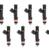 Set of 8 Reconditioned OEM Ford Fuel Injectors 0280158193