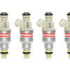 Set of 4 Reconditioned OEM 85-93 Ford / Mercury 2.3L Fuel Injectors F47E-A2E