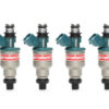 Set of 4 Reconditioned OEM 95-97 Suzuki Esteem 1.6L Fuel Injectors 195500-2350
