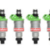 Set of 4 Reconditioned OEM 88-90 Mercury Tracer / Mazda 323 1.6L Fuel Injectors 195500-1670