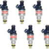 Set of 6 Reconditioned OEM 1994 1995 Ford Thunderbird 3.8L Fuel Injectors 0280150967
