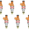 Set of 6 Reconditioned OEM Volvo Fuel Injectors 0280150785