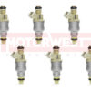 Set of 6 Reconditioned OEM 1995-2000 Ford/Mercury/Mazda 3.0L Fuel Injectors F47E-A2F