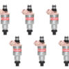 Set of 6 Reconditioned OEM 89-95 Ford Taurus 3.0L Fuel Injectors 195500-1960