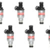 Set of 6 Reconditioned OEM 87-93 BMW 325i 325is 325iX 2.5L Fuel Injectors D3762FA