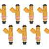 Set of 8 Reconditioned OEM 2005-2009 Land Rover 4.4L / 2003-2006 Jaguar 4.2L Injectors 2W93-AA