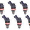 Set of 6 Reconditioned OEM Infiniti Fuel Injectors A46-F33