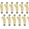 Set of 12 Reconditioned OEM Genuine Bosch Upgrade Fuel Injectors for BMW 88-97 750iL / 93-97 850Ci / 94-95 850CSi / 91-92 850i 5.4L